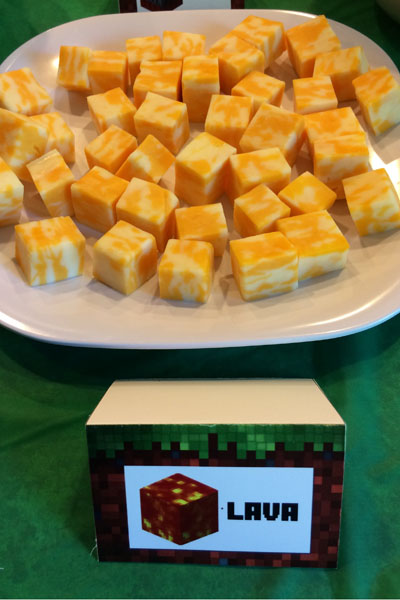 Minecraft Food - Lava