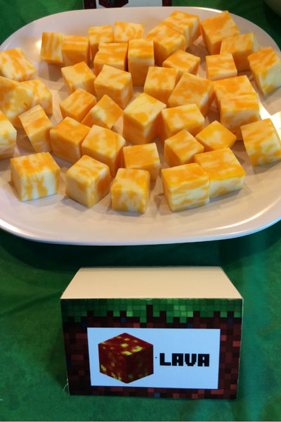 minecraft food in real life