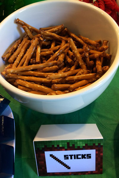 Minecraft Food - Sticks