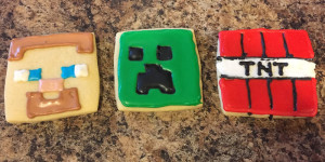 Minecraft sugar cookies