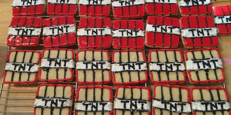 Minecraft Cookies - TNT